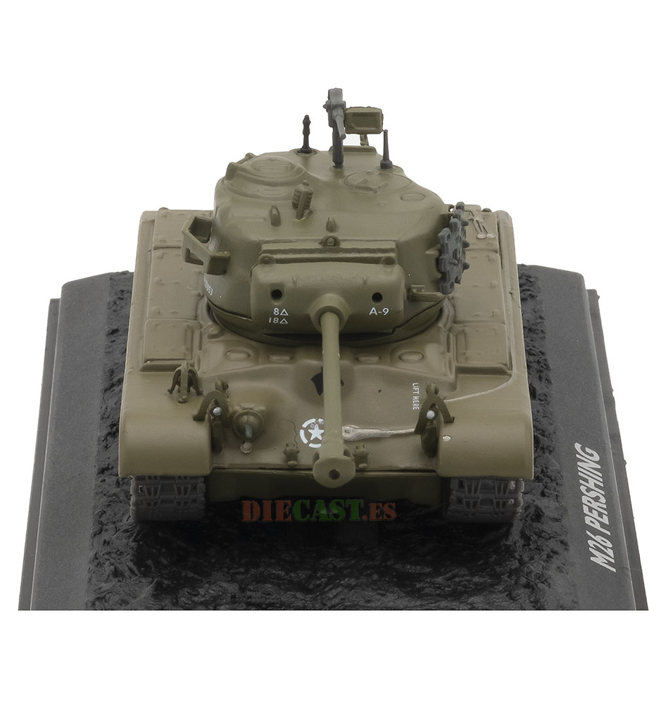 ATLAS ULTIMATE TANK COLL 1/72 DIECAST US ARMY WWII M26 PERSHING "ALLES KAPUTT" 