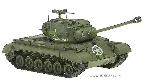 M26 Pershing, USA, Tank Company A, 18 Tank Btn. 8th Armored Division, 1:72, Easy Model 