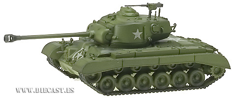 M26 Pershing, USA, Tank Company E, 67th Armor Rgt, 2nd Armored Division, 1:72, Easy Model 