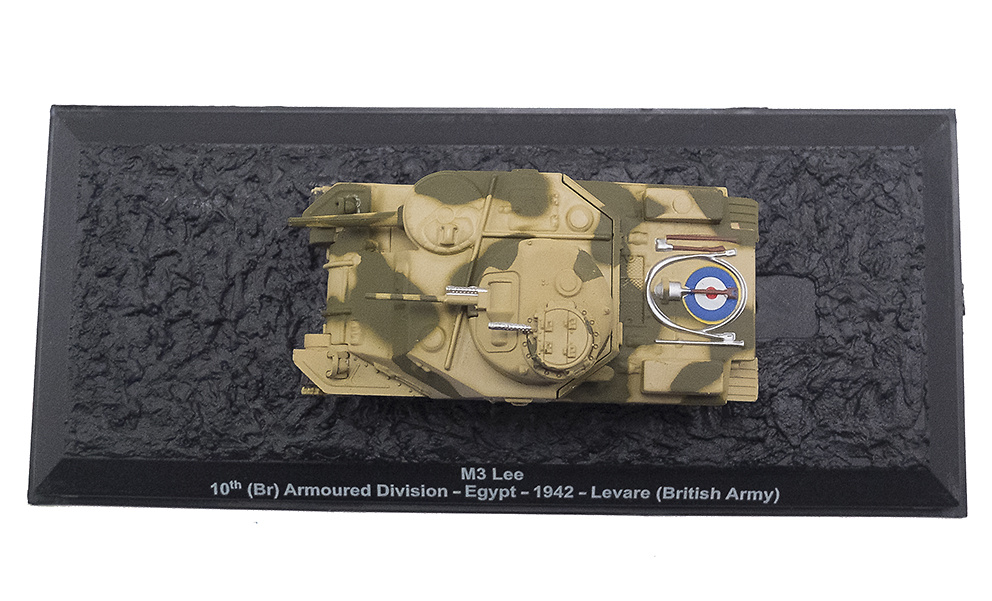 M3 Lee, 10th Armoured Division, Ejército Británico, Levare, Egipto, 1942, Altaya 