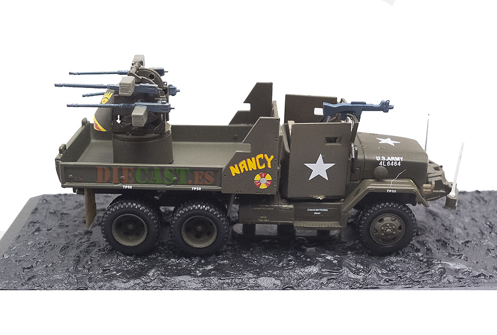 M35 A1, Camión 6x6, 444th Transp. Company, 8th Group, Vietnam, 1968, 1:72, Altaya 