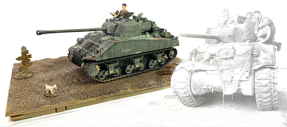 M4 Sherman Firefly, 8º Ej. Británico Blindado, Normandía, Día D, 1:32, Forces of Valor 