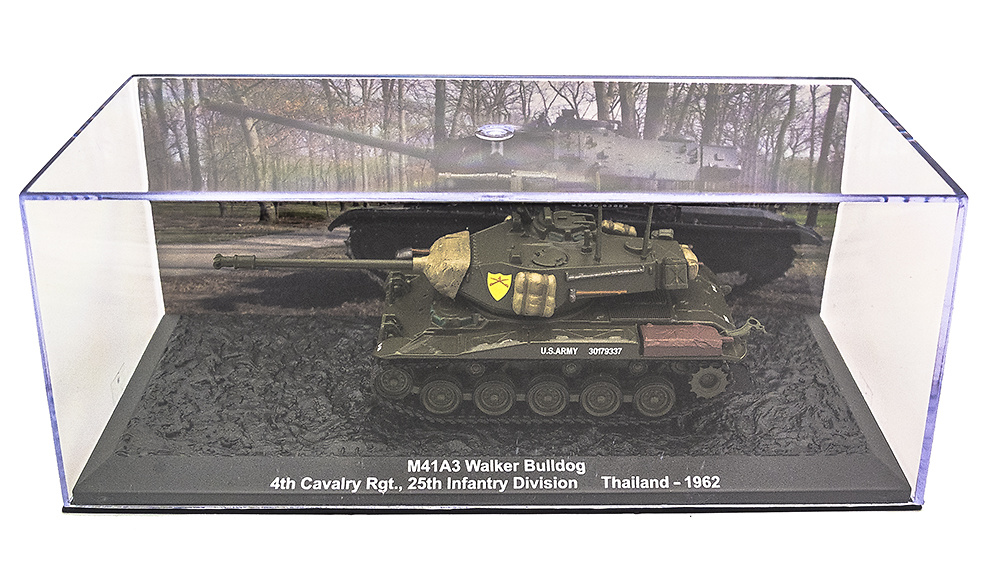 Thailand 1962 M41A3 Walker Bulldog Char tank Altaya 1/72 