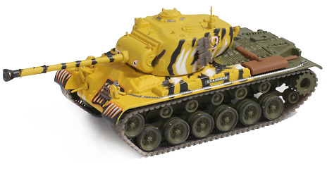 Scale model tank 1:72 M46 Patton Korea 1951 