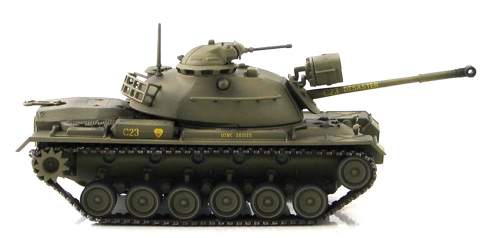 M48A3 Patton, MBT C Company, 1st Marine Tank Bttn. Da Nang, 1970, 1:72, Hobby Master 