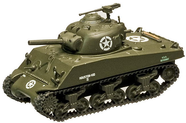 M4A3 Sherman, 756th Tank Battalion 5th Army, Francia, 1945, 1:72, 1945, Altaya 