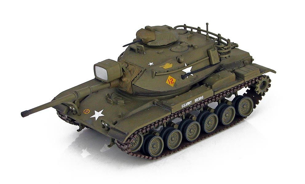 M60A1 Patton Tank 3rd Armored Division, Germany, 1960s, 1:72, Hobby Master 