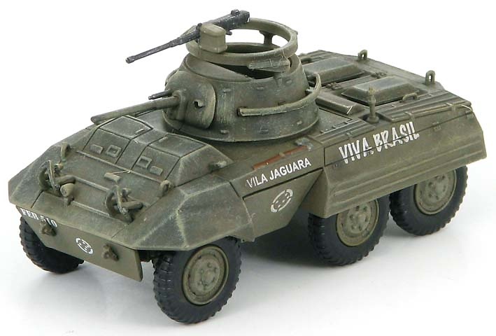 M8 Light Armored Car, First Brasilian Expeditionary Force, Italy 1944, 1:72, Hobby Master 