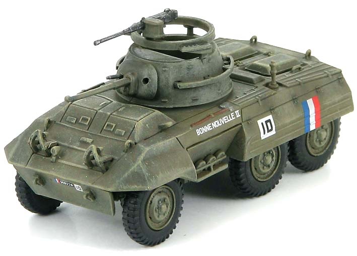M8 Light Armored Car French Army, Germany 1944, 1:72, Hobby Master 