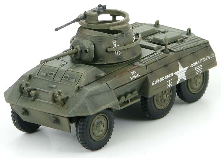 M8 Light Armored Car ROK III Corps, Yongwoi, 1951, 1:72, Hobby Master 