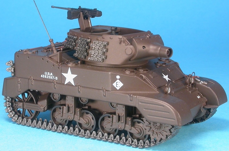 M8 Scott 75 mm Howitzer Motor Carriage, 12th US Armored Div. Alsace, Francia, Enero, 1945, 1:48, Gasoline 