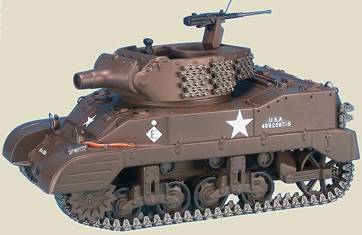 M8 Scott 75 mm Howitzer Motor Carriage, 12th US Armored Div. Alsace, Francia, Enero, 1945, 1:48, Gasoline 