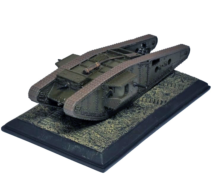 MK-IV, carro de combate británico, tanque Tadpole, 1918, 1/72, Wings of the Great War 