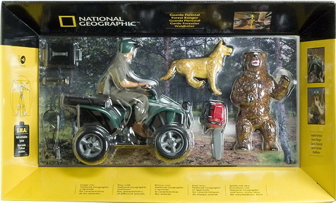Guarda Forestal, National Geographic, 1:10, Madelman 