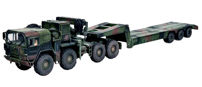 Man KAT1M1014 with semi-trailer M870A1, Germany, 1:72, Modelcollect 