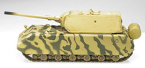 MAUS, Tank Green & Brown, German Army, 1:72, Easy Model 