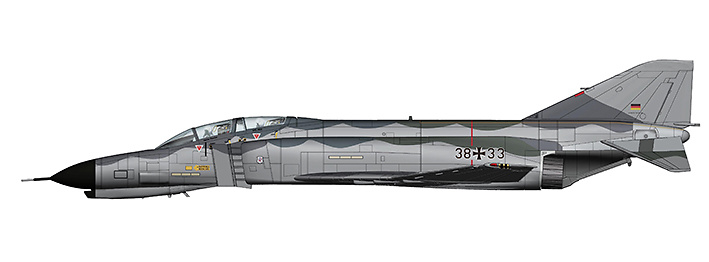 McDonnell-Douglas German F- 4F Phantom II 38+33, JG71 