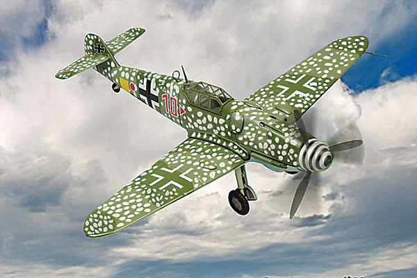 Me-109G Messerschmitt, Luftwaffe IV/JG 5 , 1:48, Franklin Mint 