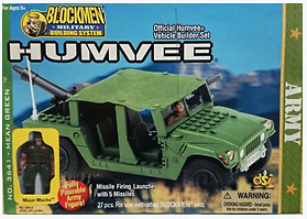 Mean green, Humvee, Blockmen 