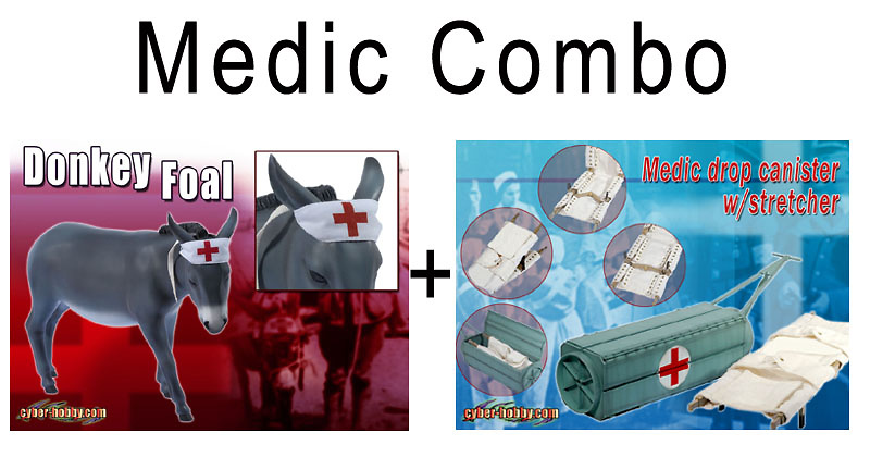 Medic Combo (71261+71307), 1:6, Dragon 