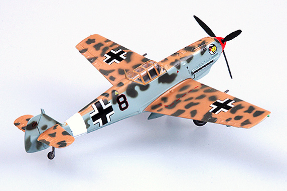 Messerschmitt BF-109E-7/TROP 2/JG27,1:72, Easy Model 