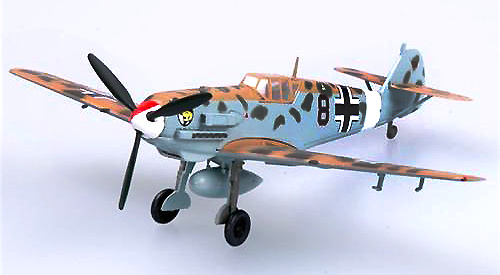 Messerschmitt BF-109E-7/TROP 2/JG27,1:72, Easy Model 
