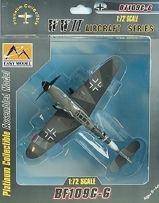 /JG3 1944 Germany Plastic Model #37256 Easy Model 1/72 Germany BF-109G-6 VII 