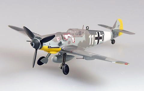 Easy Model WWII Messerschmitt BF-109E-4 II/JG3 Aircraft 1/72 Non diecast Plane 