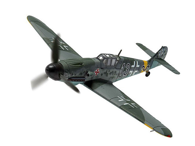 Messerschmitt Bf 109G-2, Oberleutnant Günther Rall, Staffelkapitan 8./JG52, 1:72, Corgi 