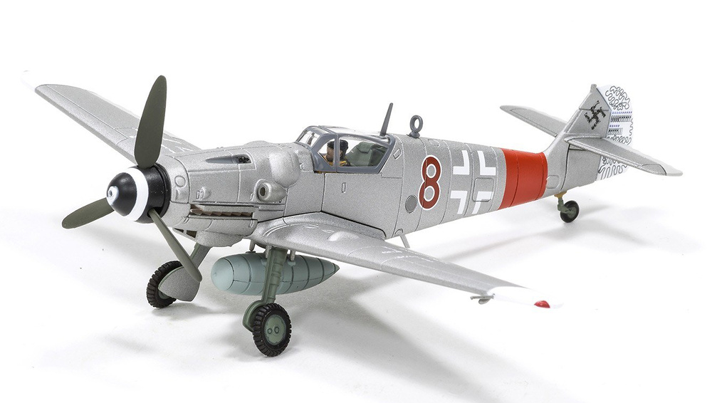 Messerschmitt Bf 109G-6 ‘Red 8’, Oberleutnant Kurt Gabler, Mosquito Hunter, III./JG 300, 1:72, Corgi 