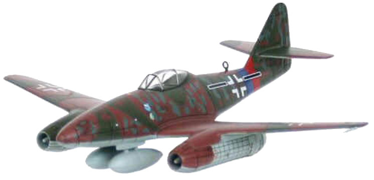 Messerschmitt Me 262 A-1a, Major Theodor Weissenberger, 1945, 1:72, Altaya 