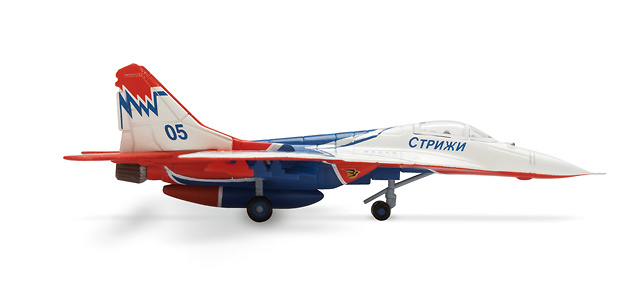 MiG-29, Russian Air Force, Strizhi Aerobatic Team Mikoyan Gurevich, 1:200, Herpa 