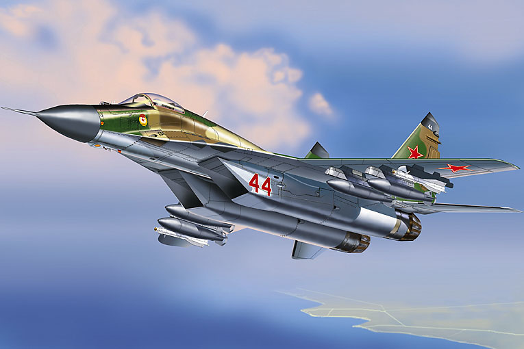 MiG-29 Fulcrum C, Soviet Air Force V-VS, 1:48, Franklin Mint 