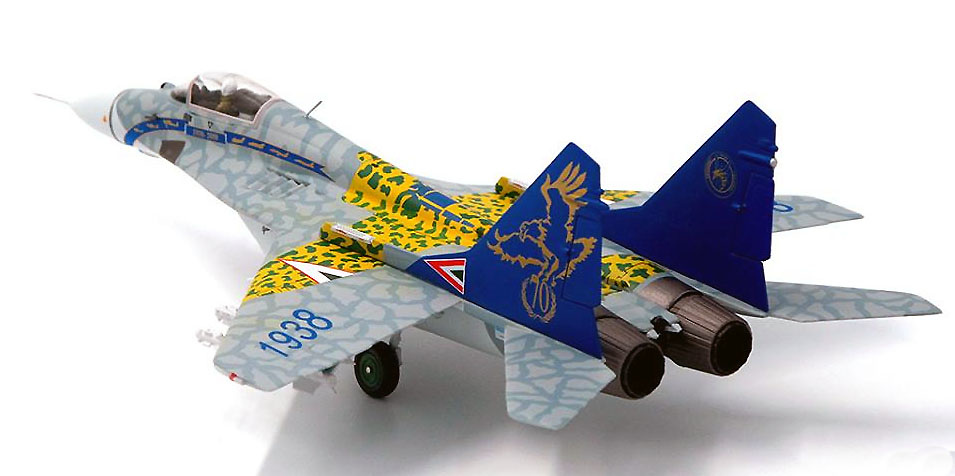 MiG-29A Fulcrum, FFAA Húngaras, 59º Ala de combate táctica, 70 Aniversario, 2010, 1:72, JC Wings 