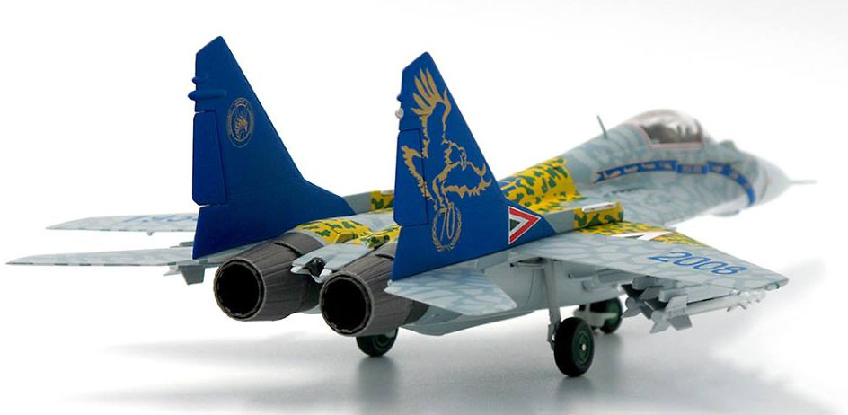 MiG-29A Fulcrum, FFAA Húngaras, 59º Ala de combate táctica, 70 Aniversario, 2010, 1:72, JC Wings 