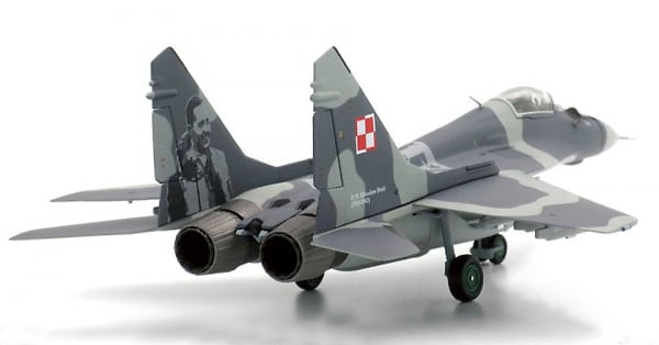 Mig-29 Fulcrum, Fuerzas Aéreas de Polonia, Kosciuszko Sqn., Riat, 2012, 1:72, JC Wings 