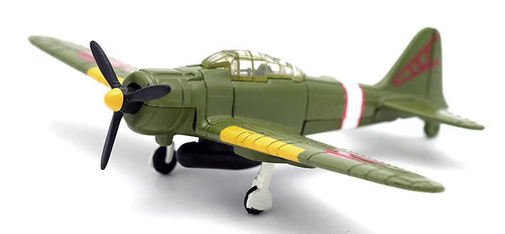 Mitsubishi A6M2 Zero, Japón, 2ª Guerra Mundial, 1:100, Maisto 