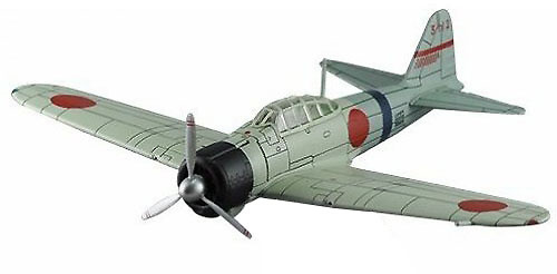 Mitsubishi A6M2a Zero, Modelo 11, 2ª Guerra Mundial, Armada Japonesa, 1:72, DeAgostini 