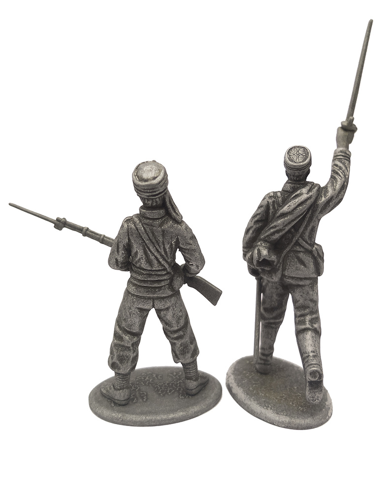 Atlas 1/24 Campaigns 1914-18 WW1 Infantry Officer & Moroccan Soldier 2595-010 