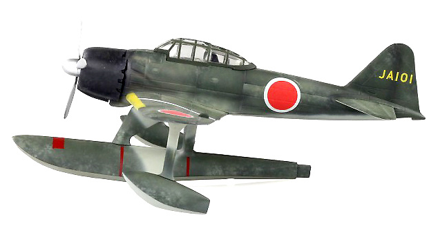 Nakajima A6 M2-N Zero, Japón, 1941, 1:72, Solido 