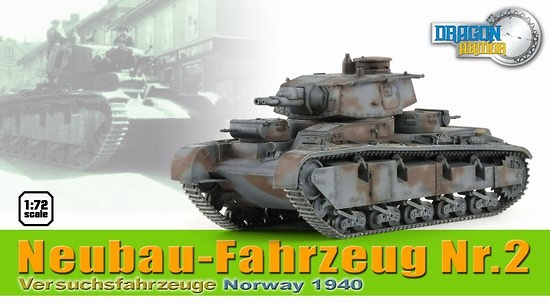 Neubau-Fahrzeug Nr.2, Versuchsfahrzeuge, Norway, 1940, 1:72, Dragon Armor 