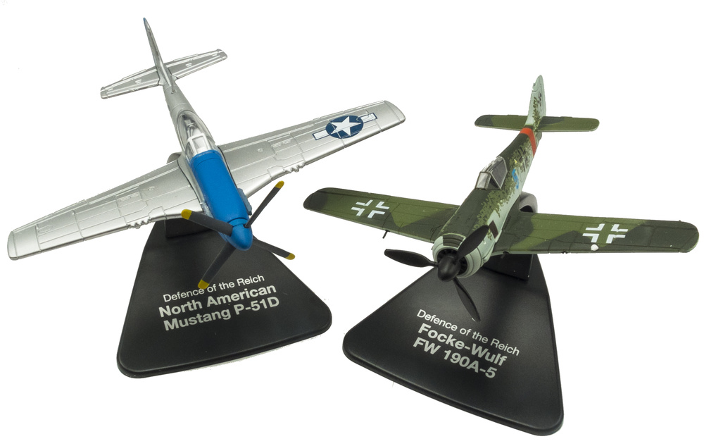North American Mustang P-51D + Focke Wulf FW190A-5, Campaña 
