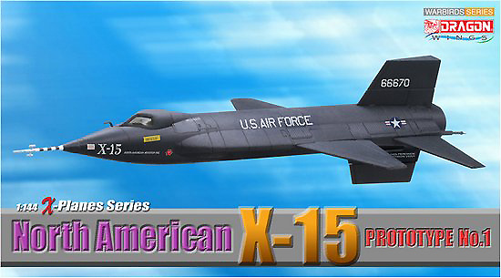 North American X-15, Prototype No.1 (Military), 1:144, Dragon Wings 