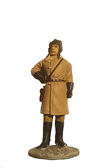 Oficial con uniforme de invierno, Ejército Soviético, 1941-1945, 1:32, Eaglemoss 