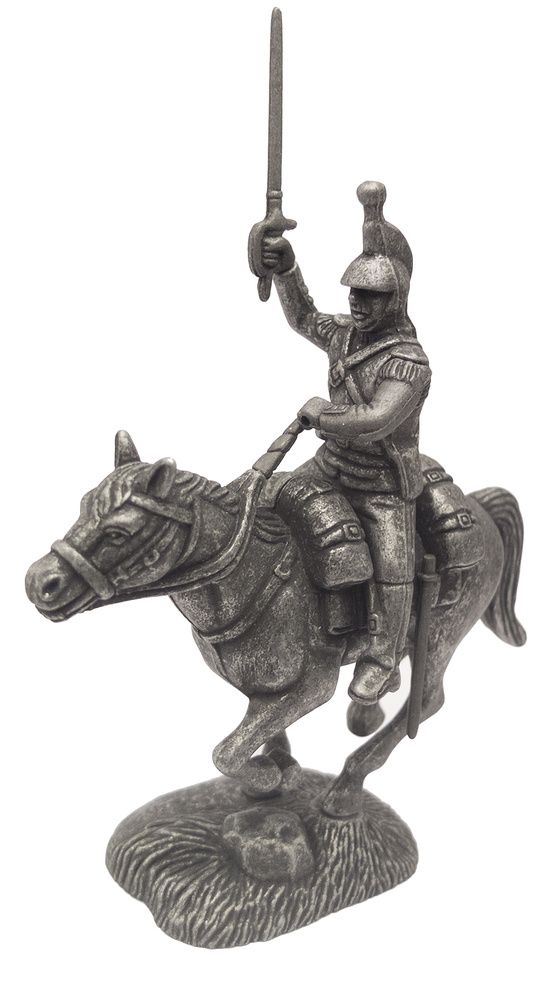 Oficial de Coraceros a caballo, Francia, 1914, 1:24, Atlas Editions 