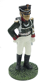 Oficial del Rgto. de Infantería de Moscú con uniforme de gala, 1812, 1:32, Eaglemoss 