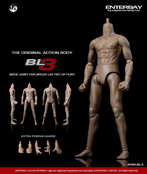 Original Action Body BL-3, 1:6, Enterbay 