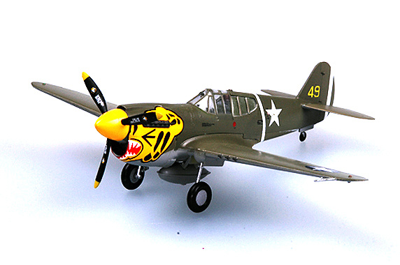 P-40E Tomahawk 11FS 343FG, 1942, 1:72, Easy Model 
