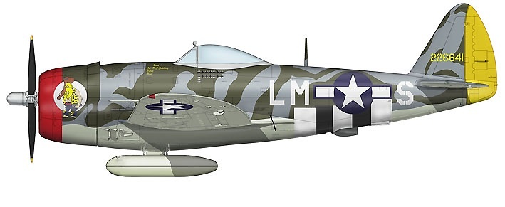 P-47D Thunderbolt 56th FG, CO. Col. David Schilling, 