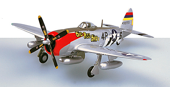 P-47D Thunderbolt 531FS, 406FG, 1:72, Easy Model 